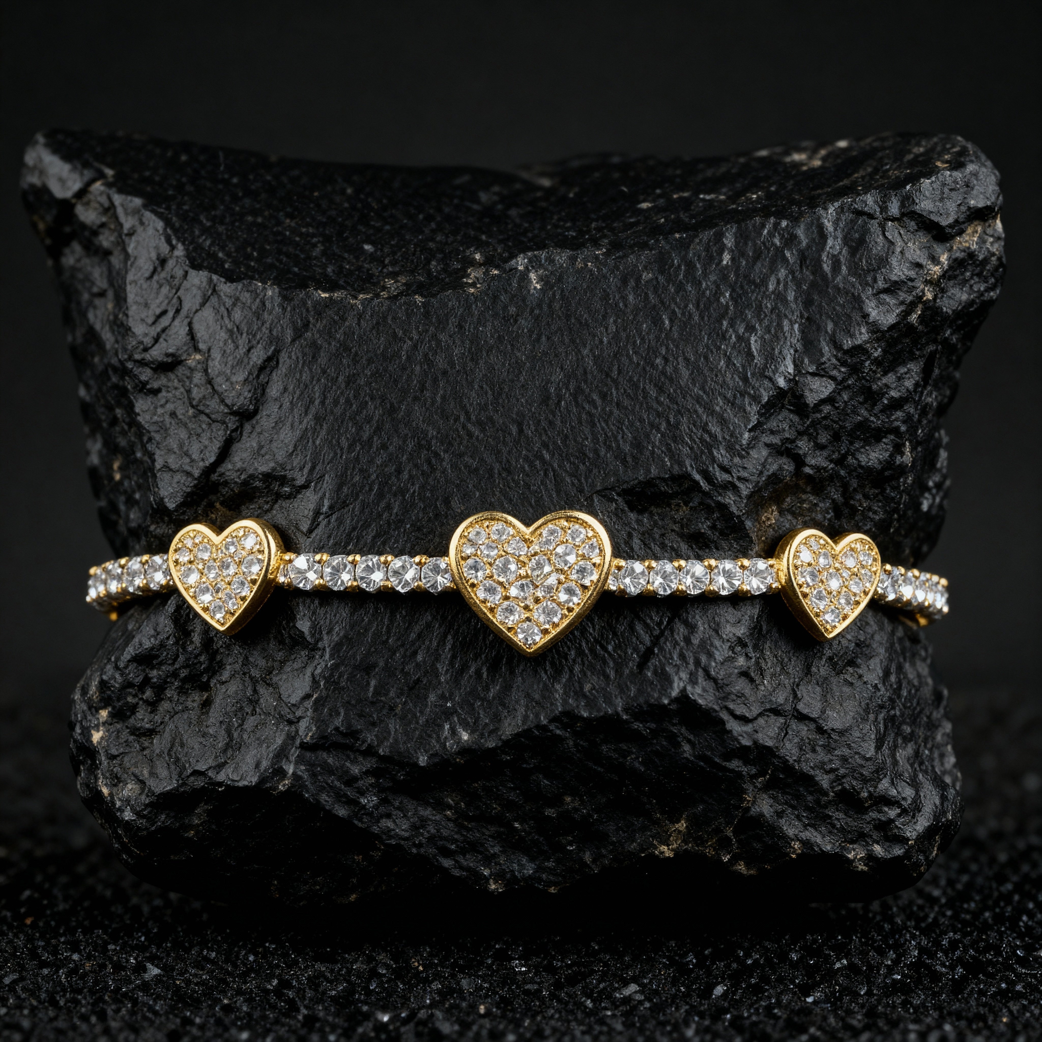 Tennis Heart Women Bracelets