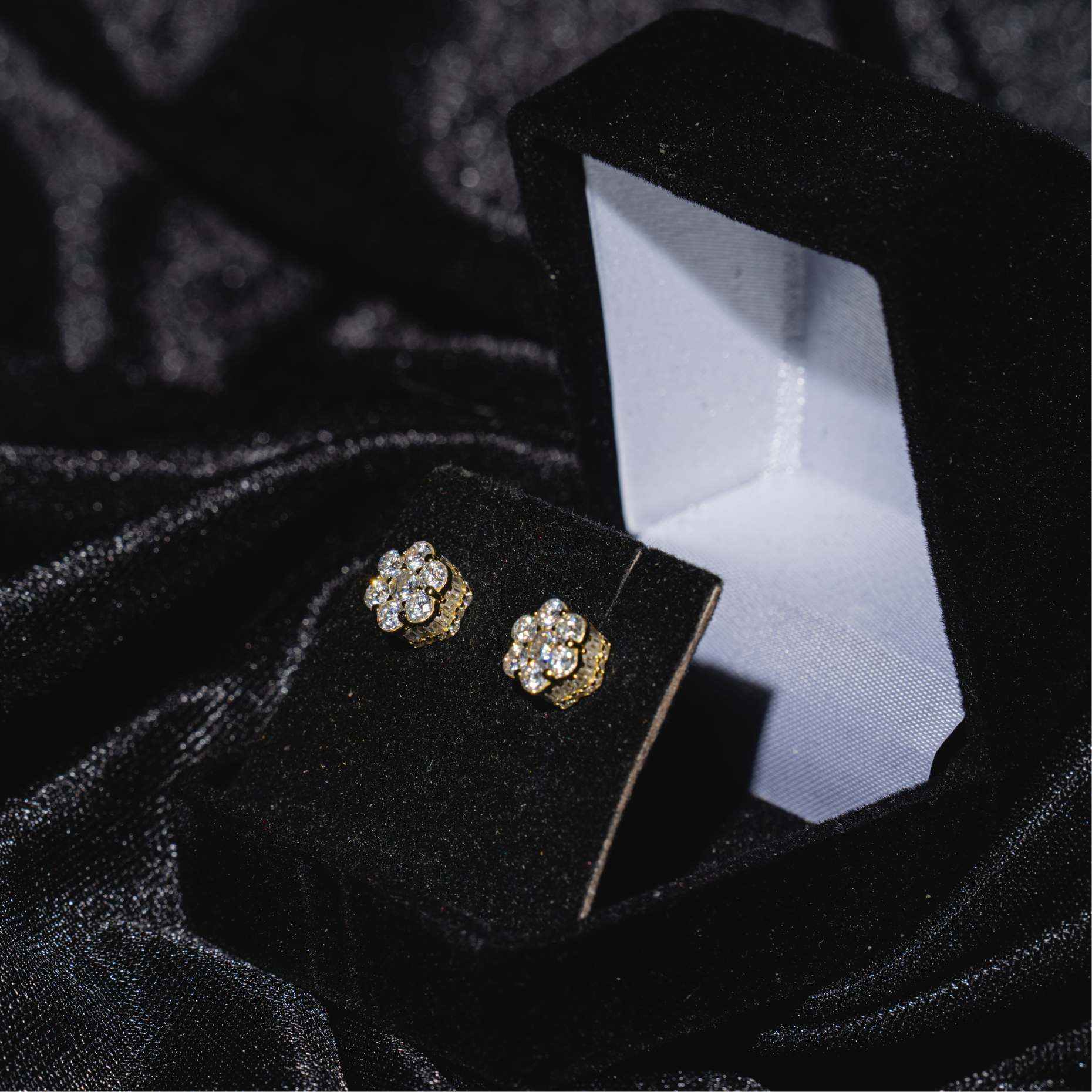 3D Women Honey-Comb Earrings