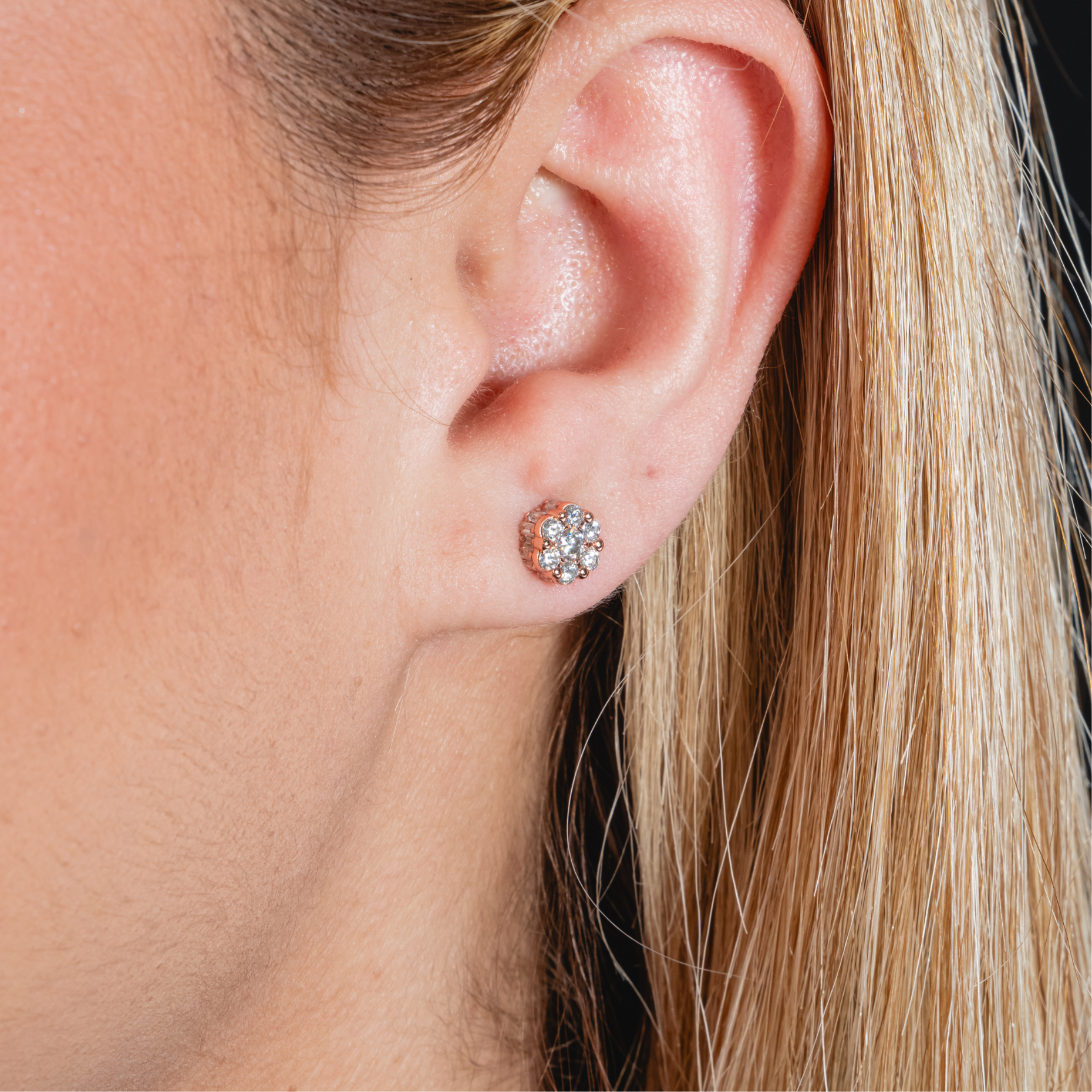 3D Women Honey-Comb Earrings