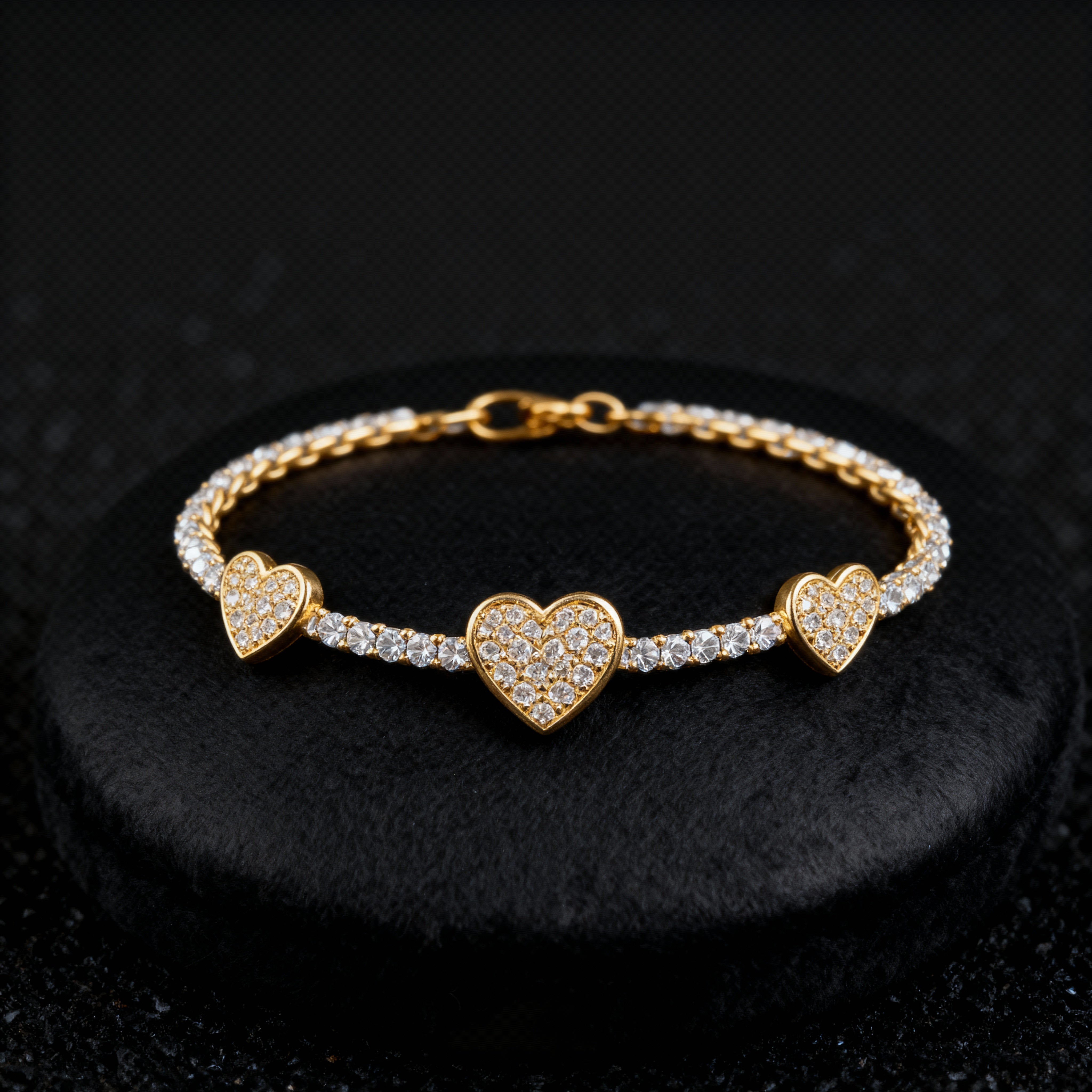 Tennis Heart Women Bracelets