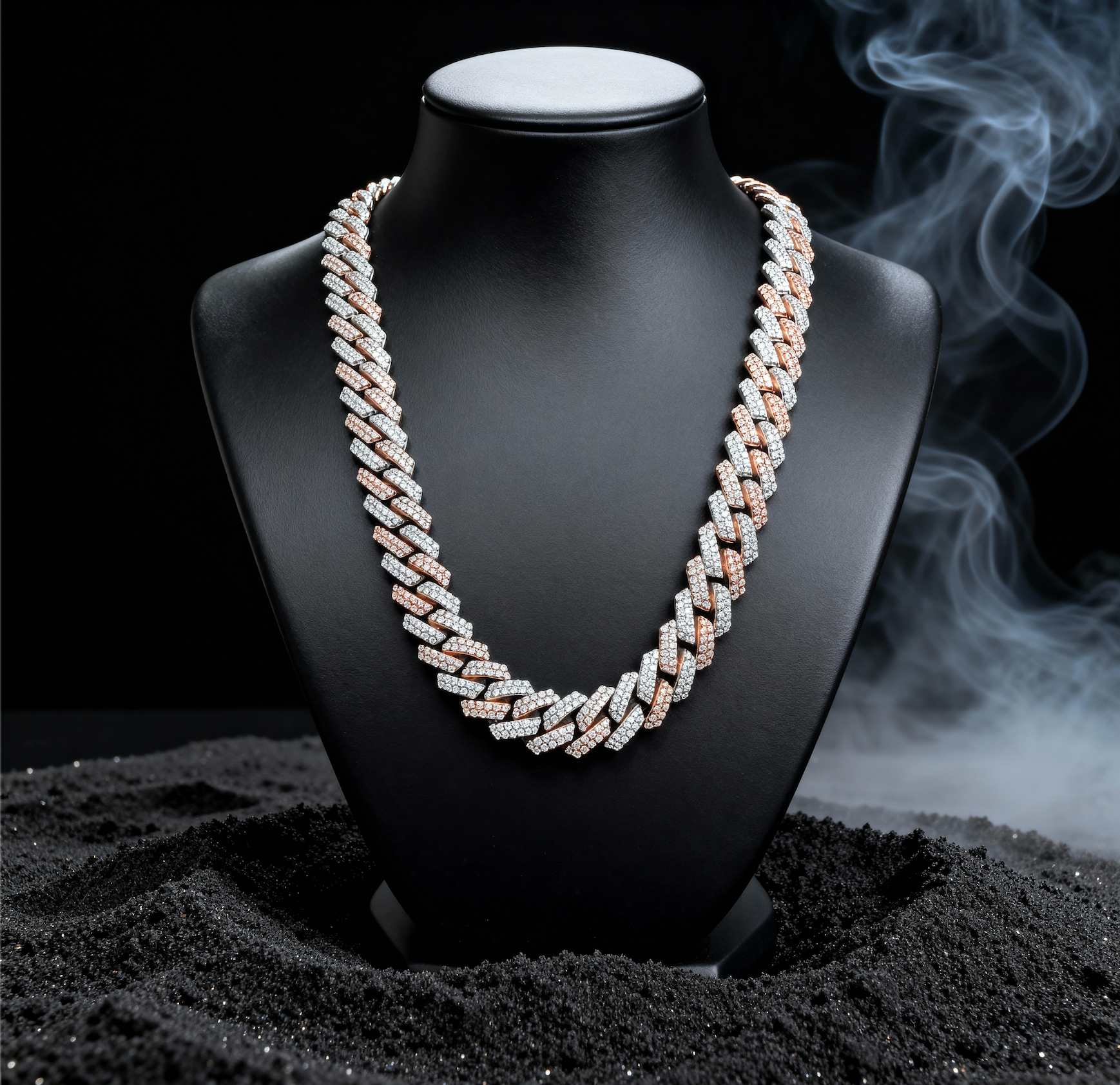 Miami Two Tone Cuban Link Chains