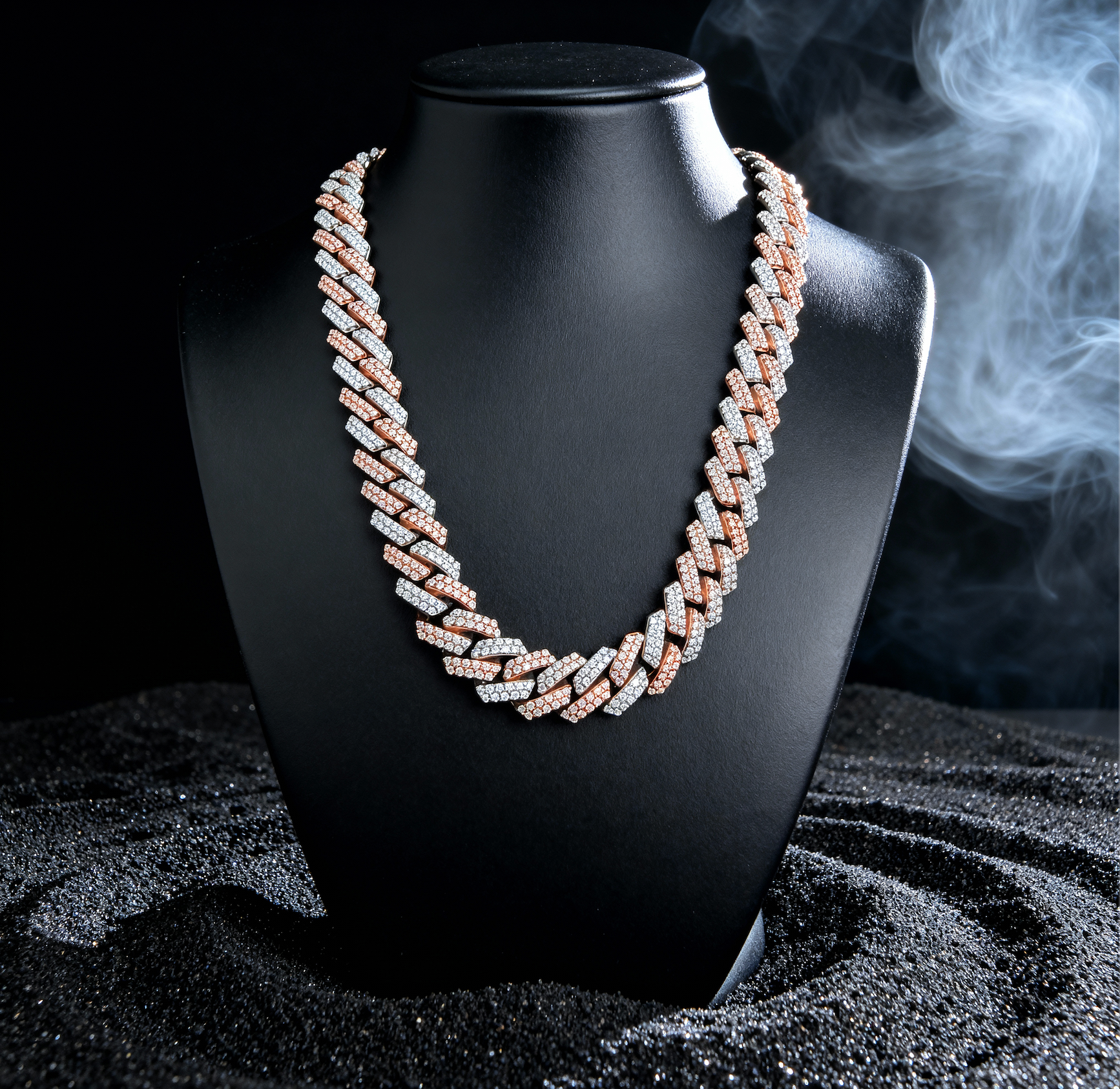 Miami Two Tone Cuban Link Chains