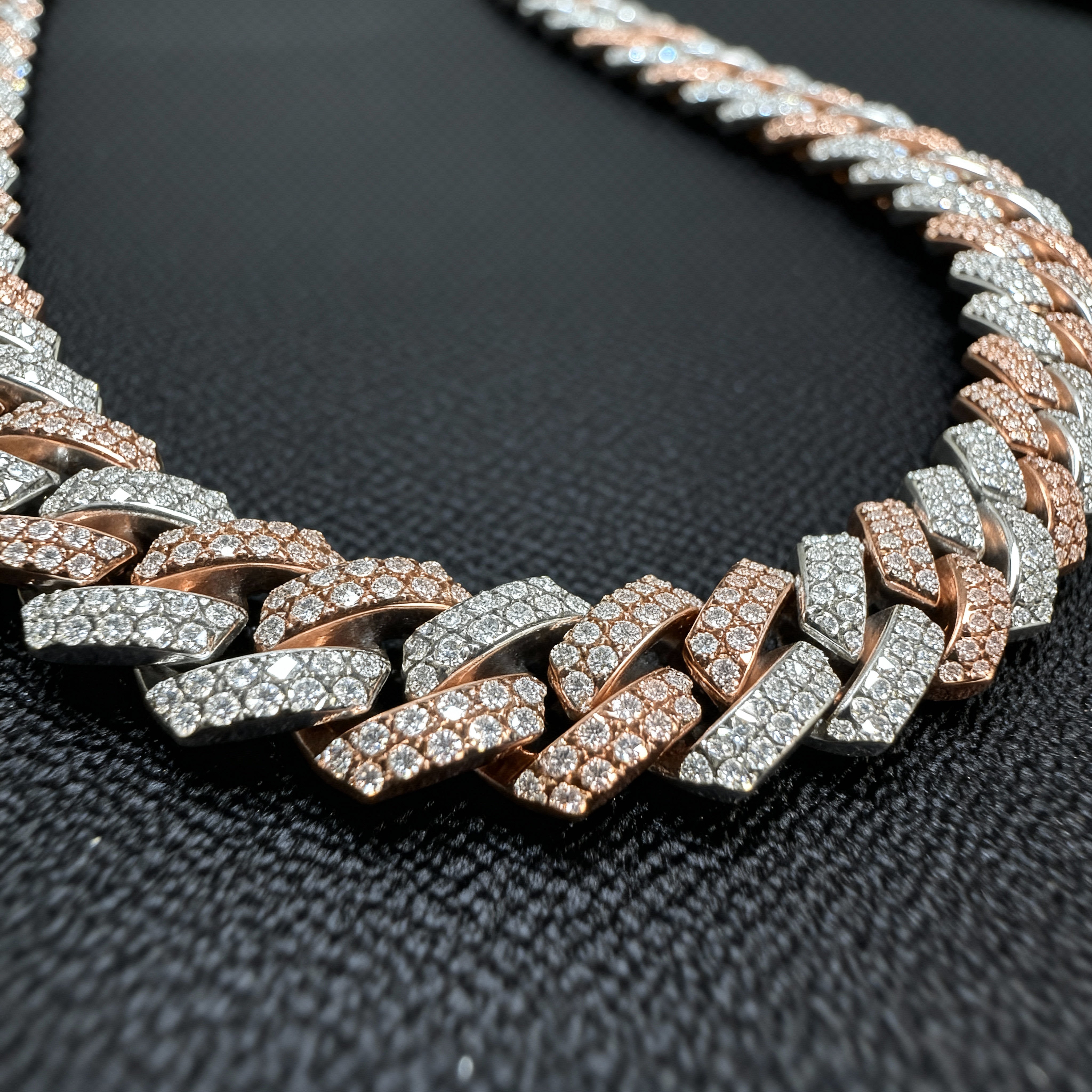 Miami Two Tone Cuban Link Chains