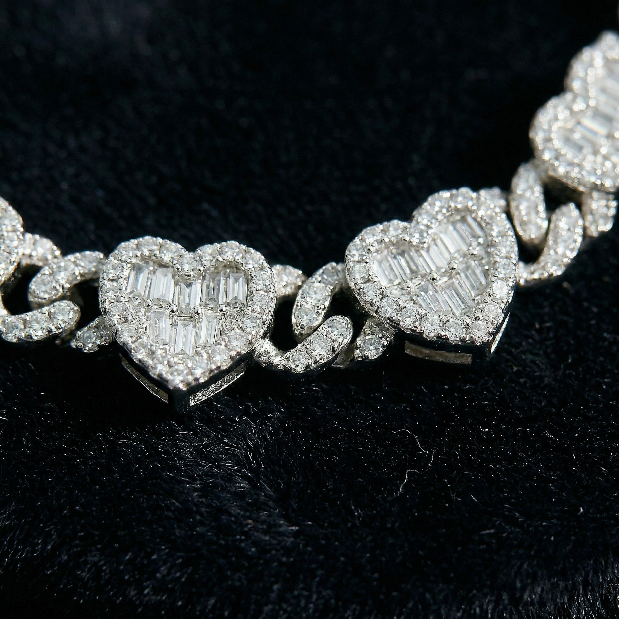 Cuban Heart Women Bracelets