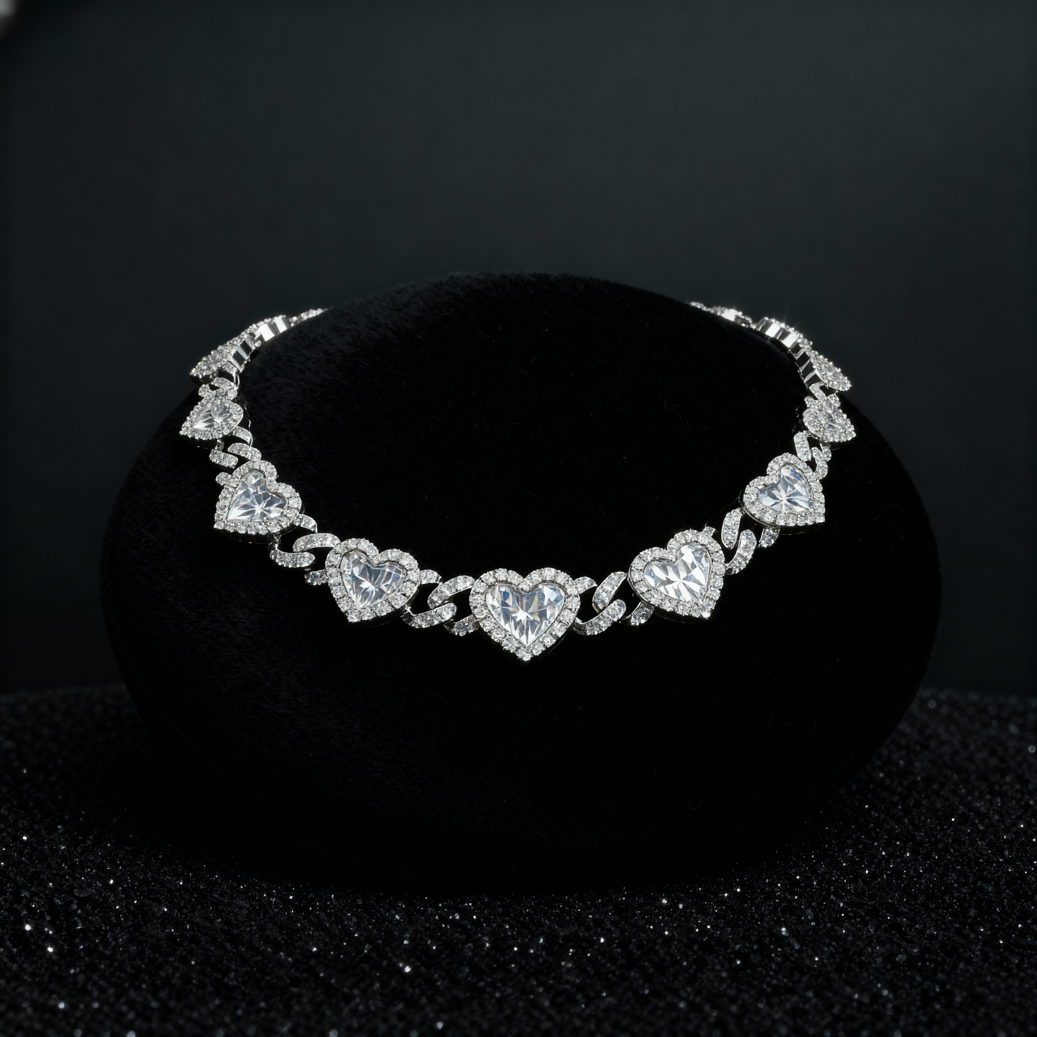 Cuban Heart Women Bracelets