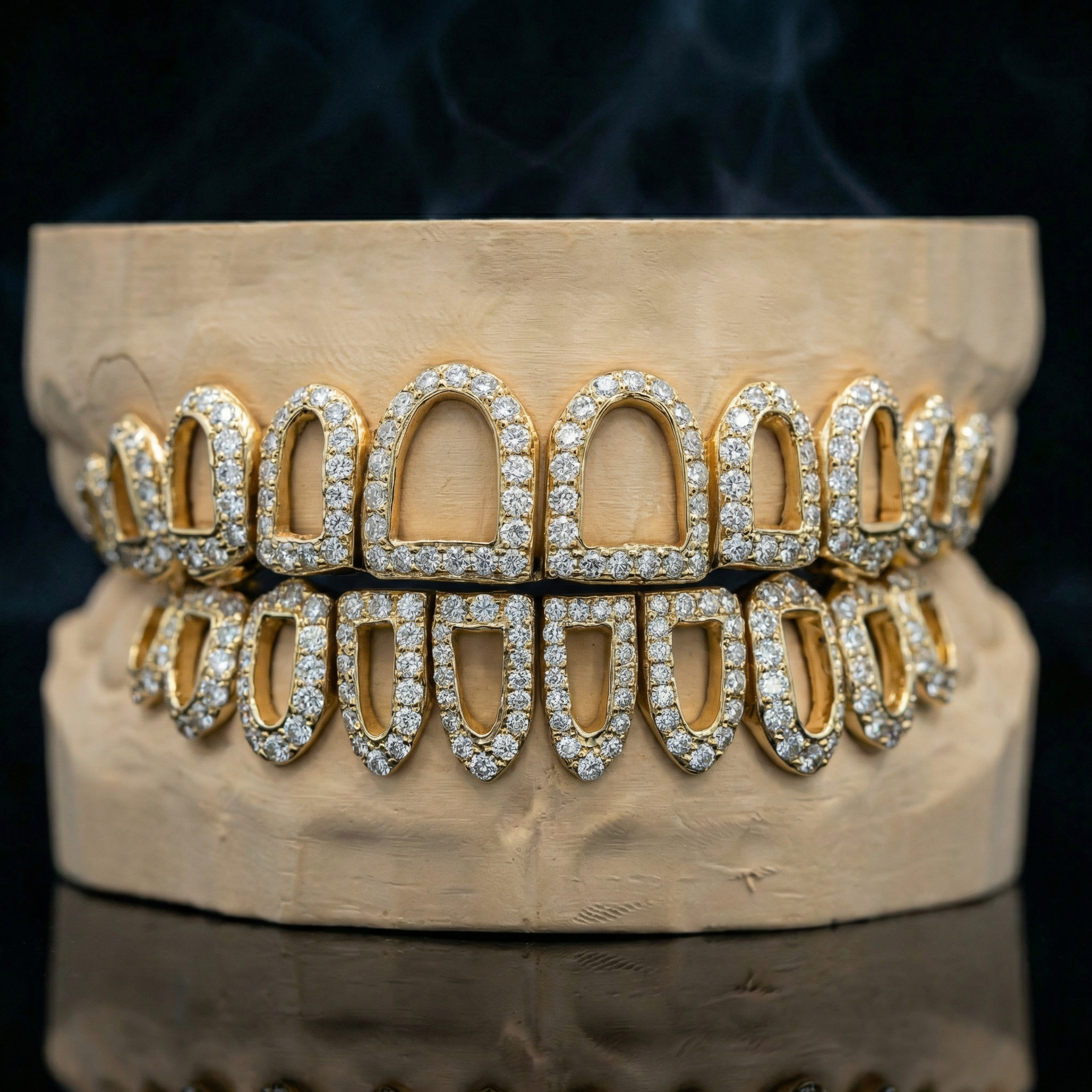 Openface Diamond Grillz
