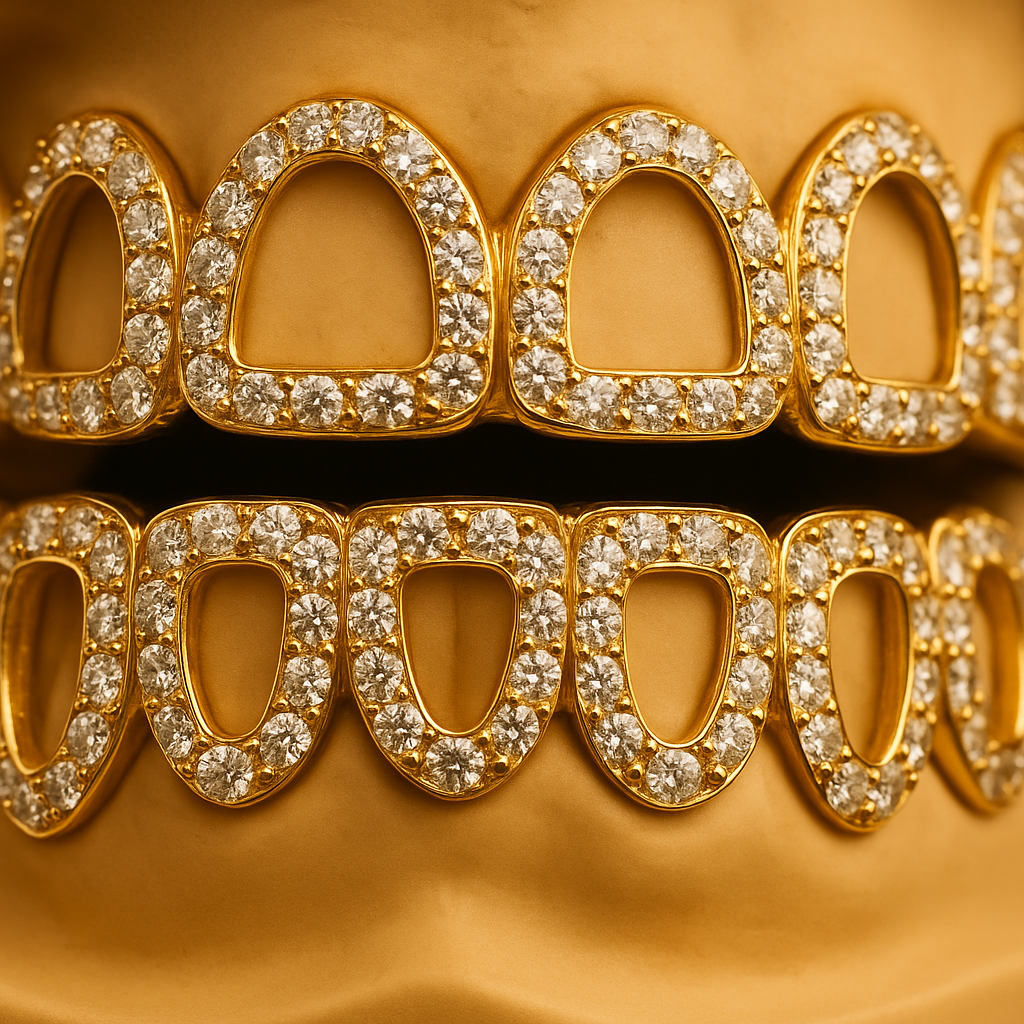 Openface Diamond Grillz