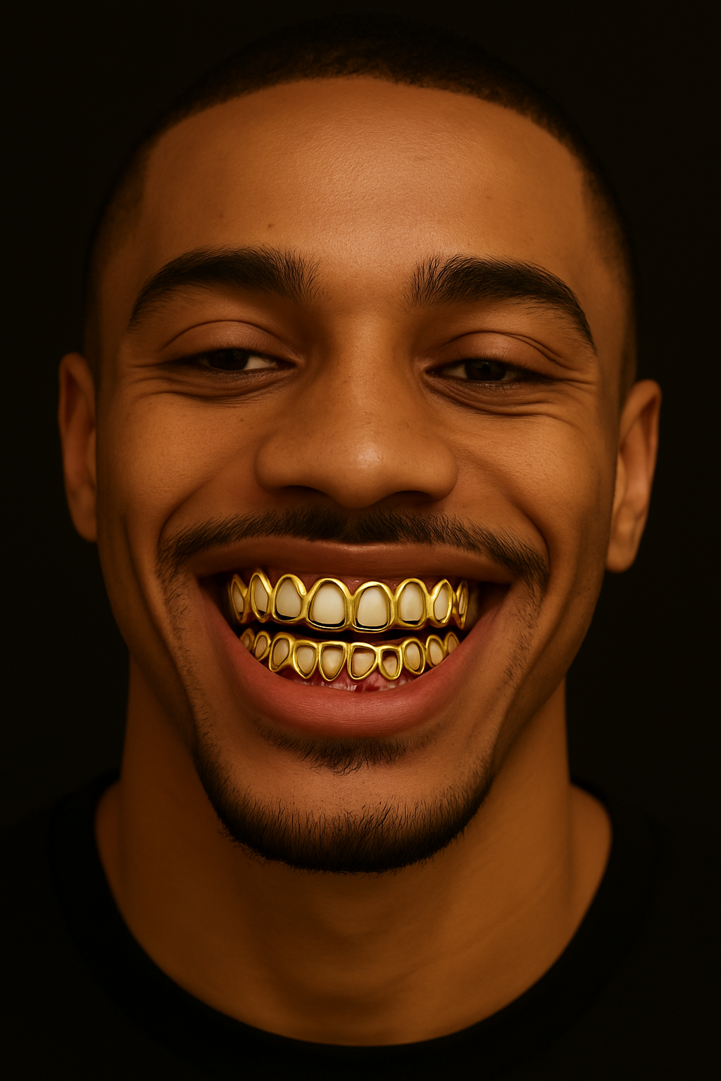 Openface Diamond Grillz