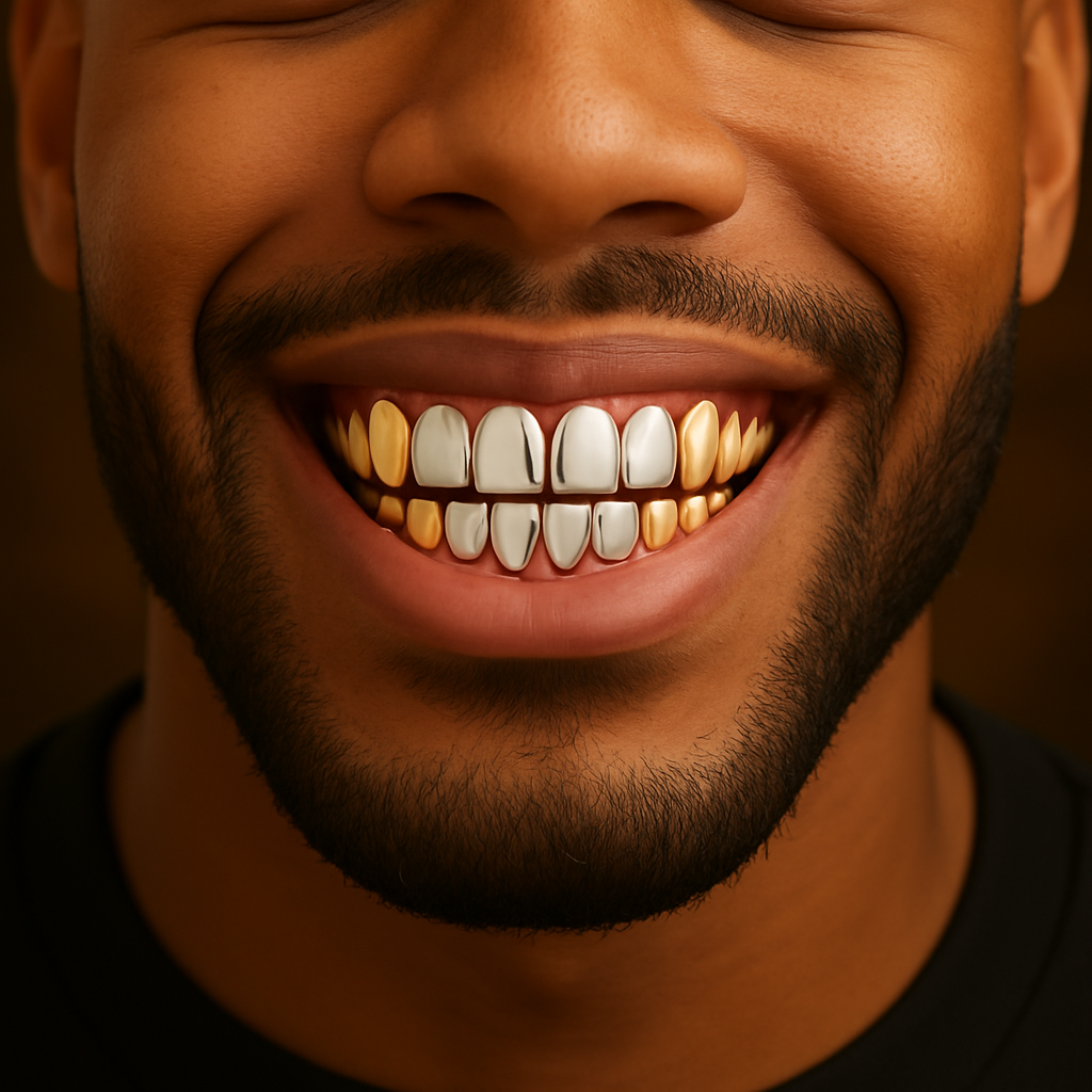 Solid Two Tone Grillz