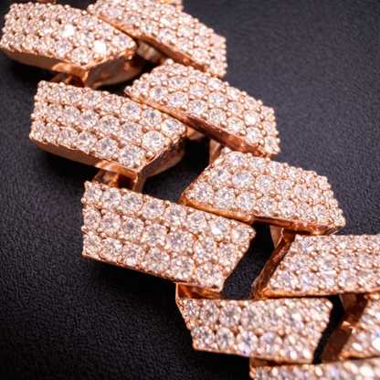 Miami Cuban Link 8MM Rose