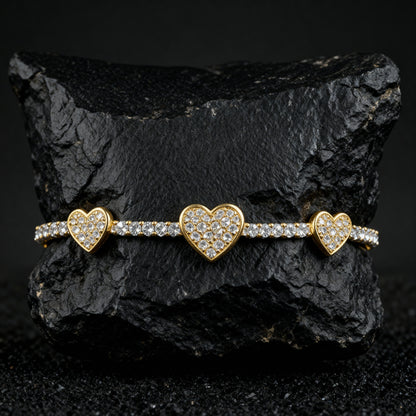 Tennis Heart Women Bracelets