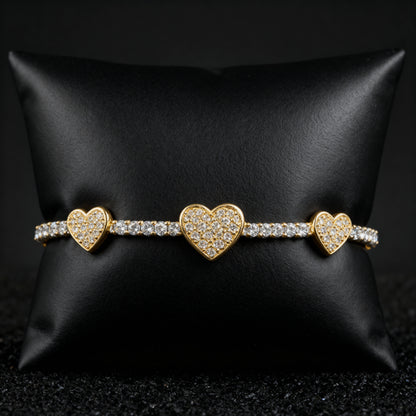 Tennis Heart Women Bracelets