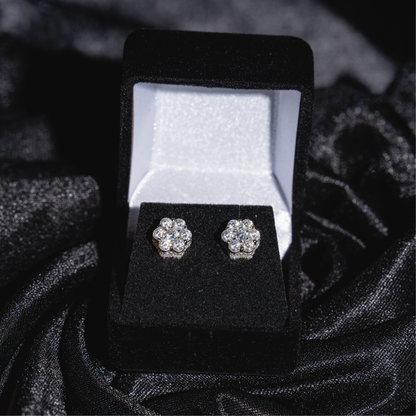 3D Men Honey Comb Earrings