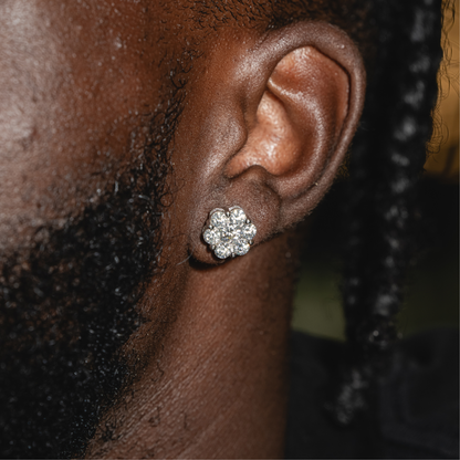 Big-Pointer Honey Comb Earrings