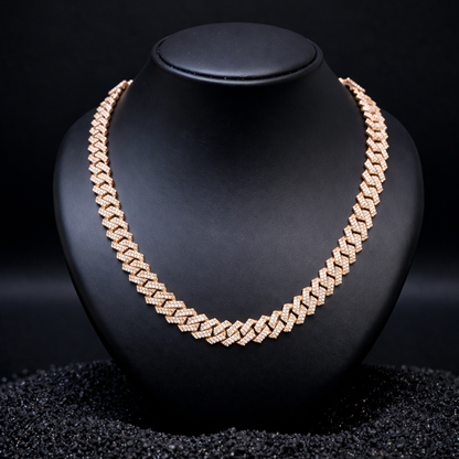 Miami Cuban Link 8MM Rose