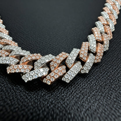 Miami Two Tone Cuban Link Chains