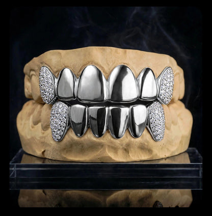 Iced Fangs Grillz, 6/6 Set