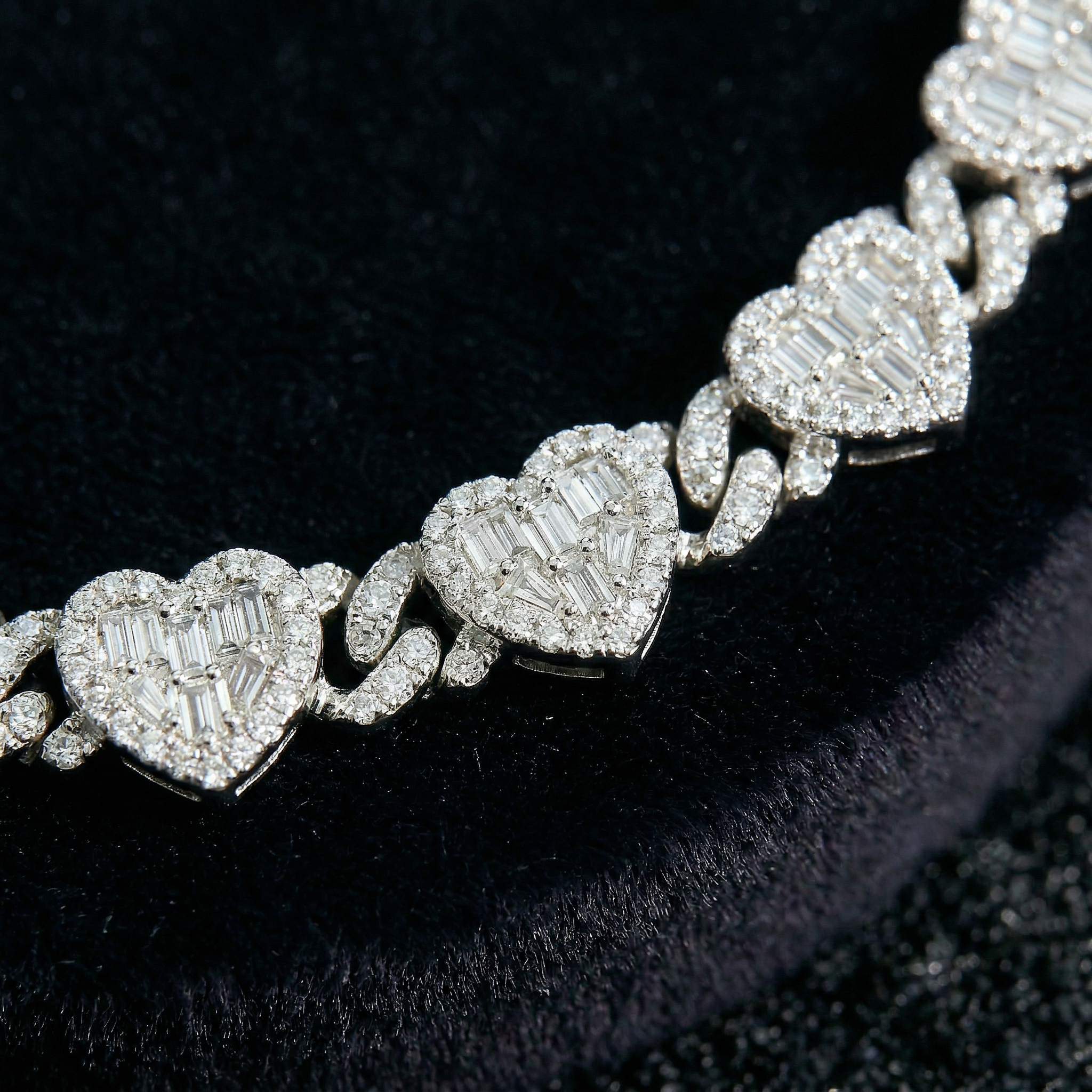Cuban Heart Women Bracelets