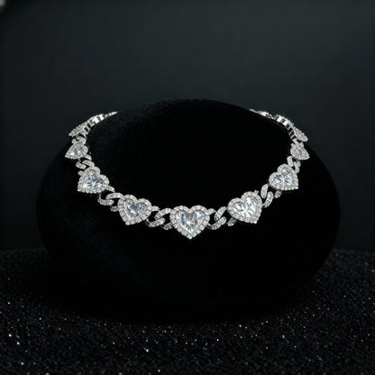 Cuban Heart Women Bracelets