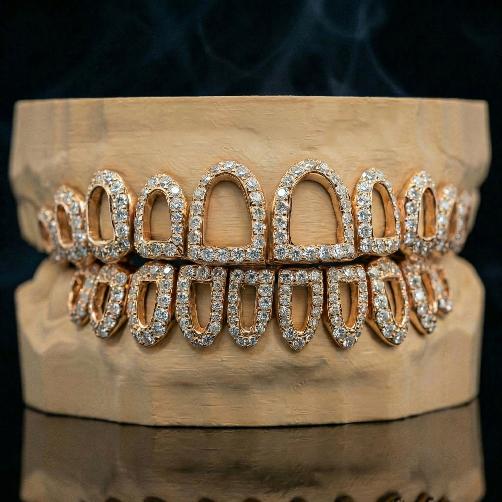 Openface Diamond Grillz