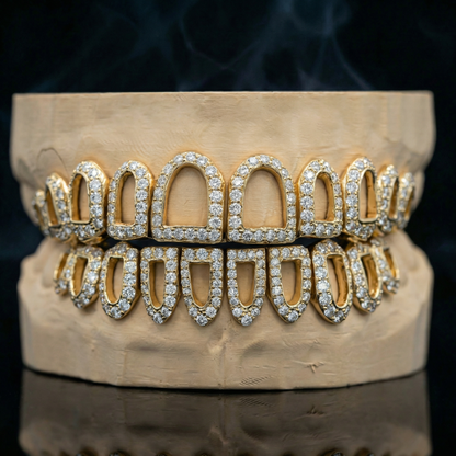 Openface Diamond Grillz