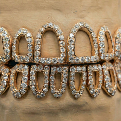 Openface Diamond Grillz
