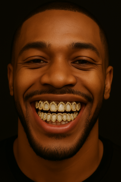 Openface Diamond Grillz
