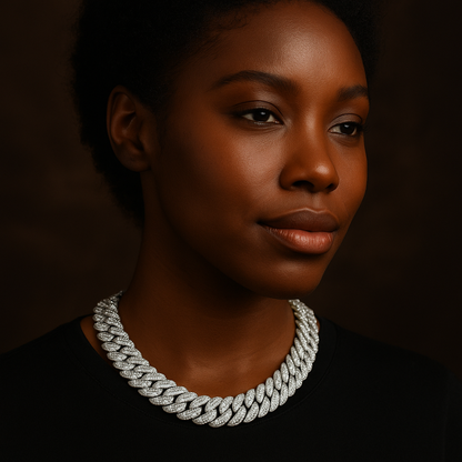 Prong Set Mens Chains