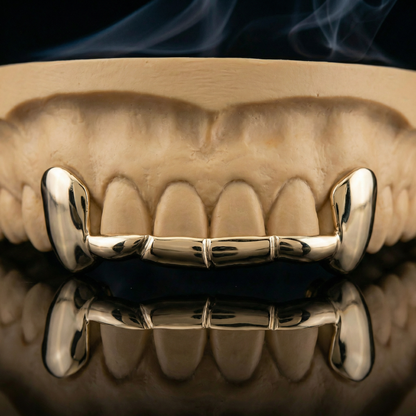 Solid 6 Teeth Connecting Bar Grillz