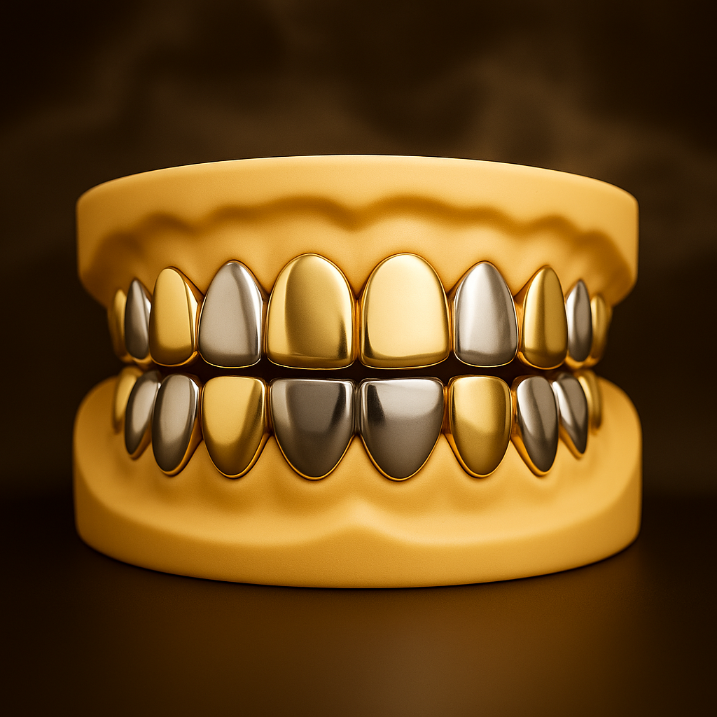 Solid Two Tone Grillz