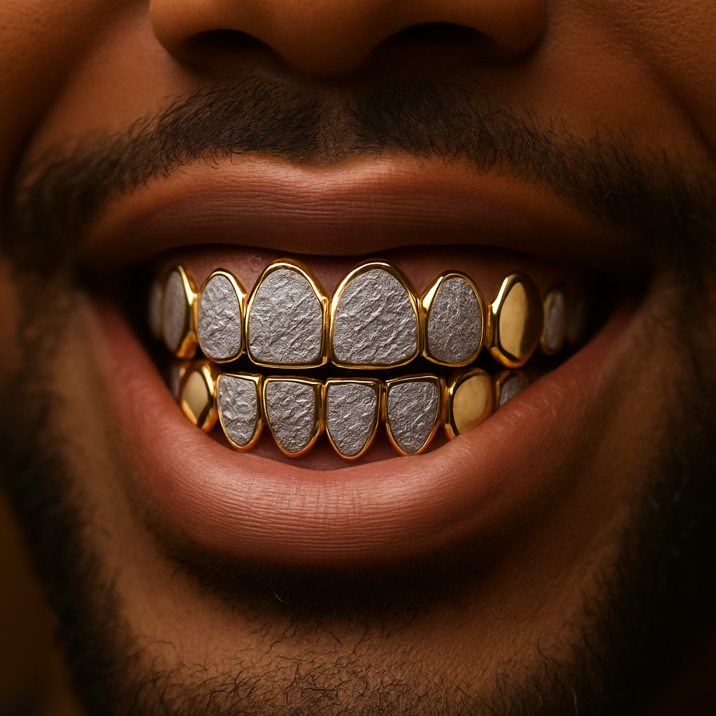 Solid Two Tone Grillz