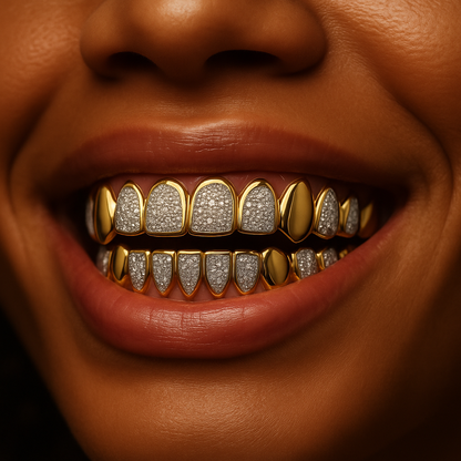 Solid Two Tone Grillz