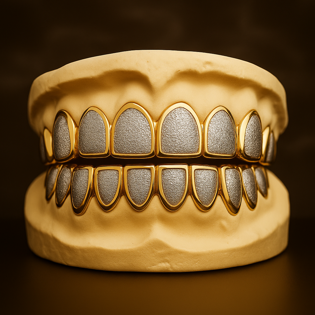 Solid Two Tone Grillz