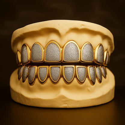 Solid Two Tone Grillz