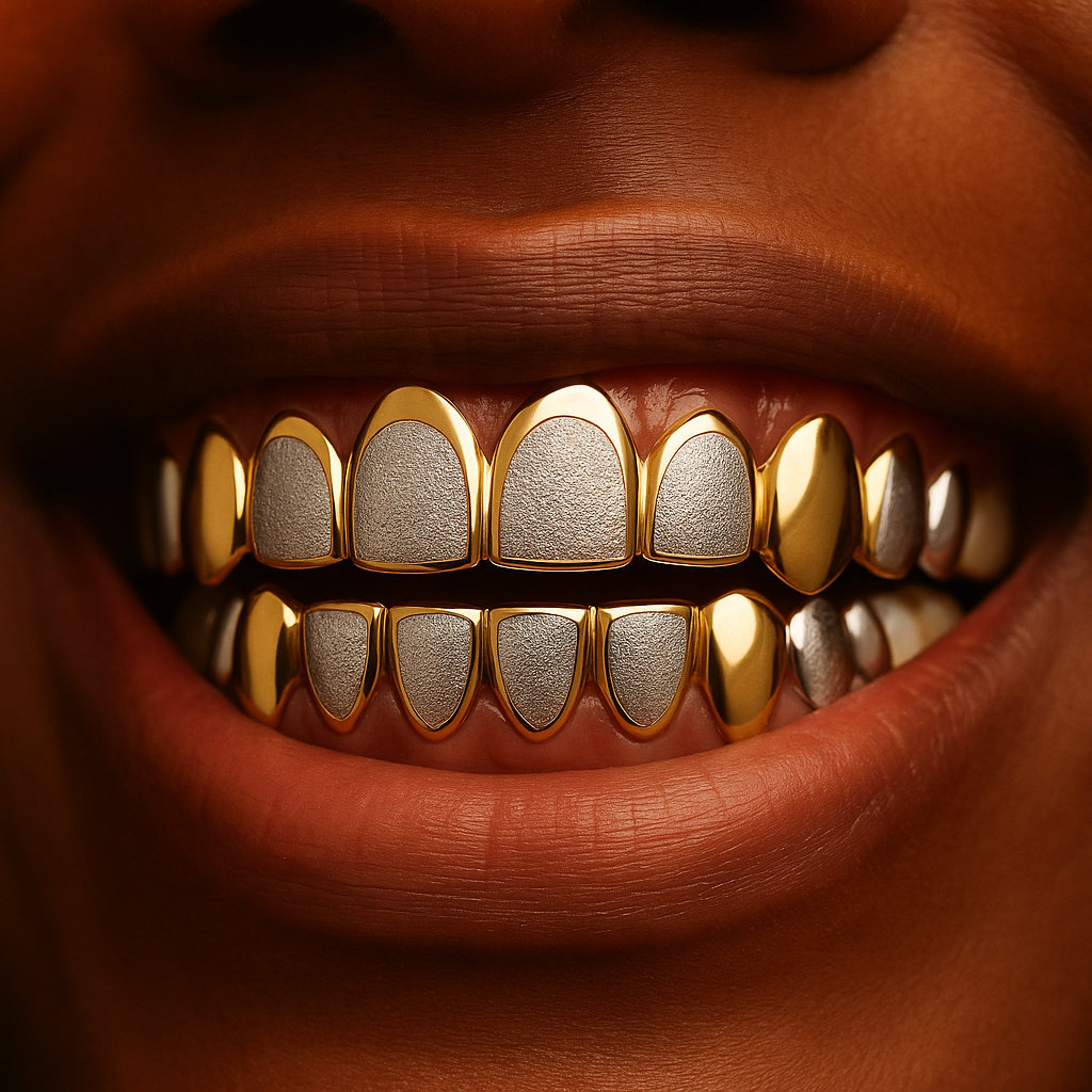 Solid Two Tone Grillz