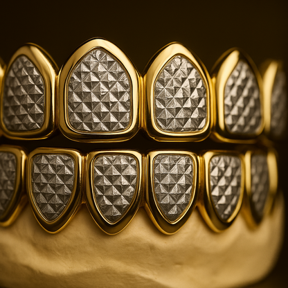 Solid Two Tone Grillz