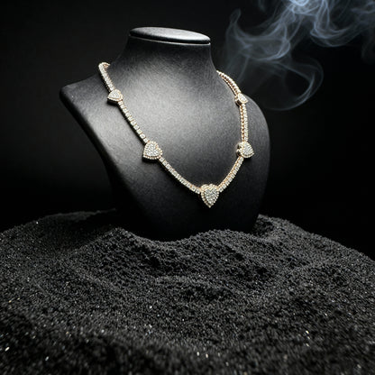Tennis Heart Women Chainz