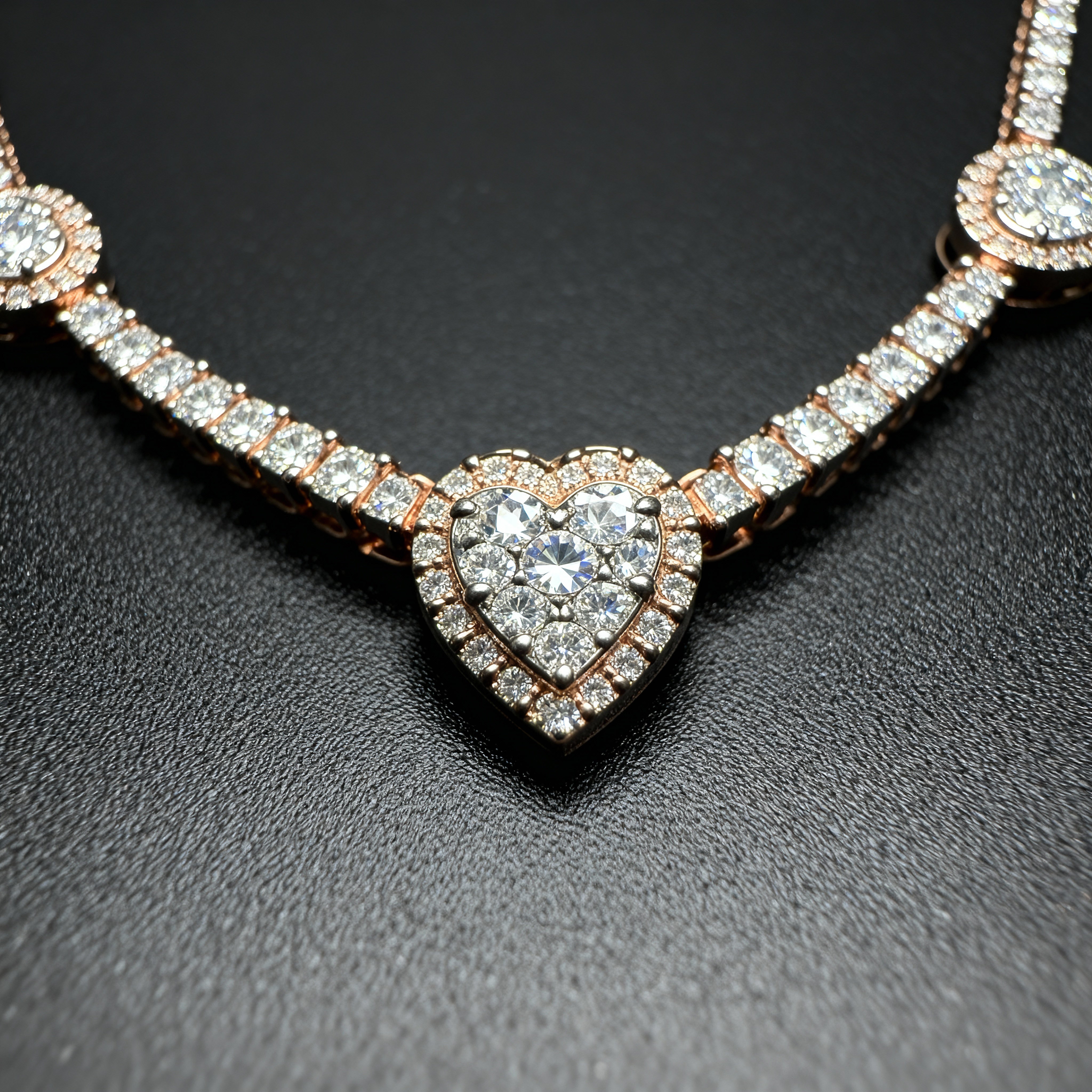 Tennis Heart Women Chainz