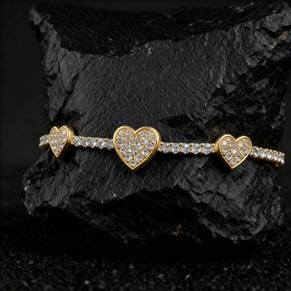 Tennis Heart Women Bracelets