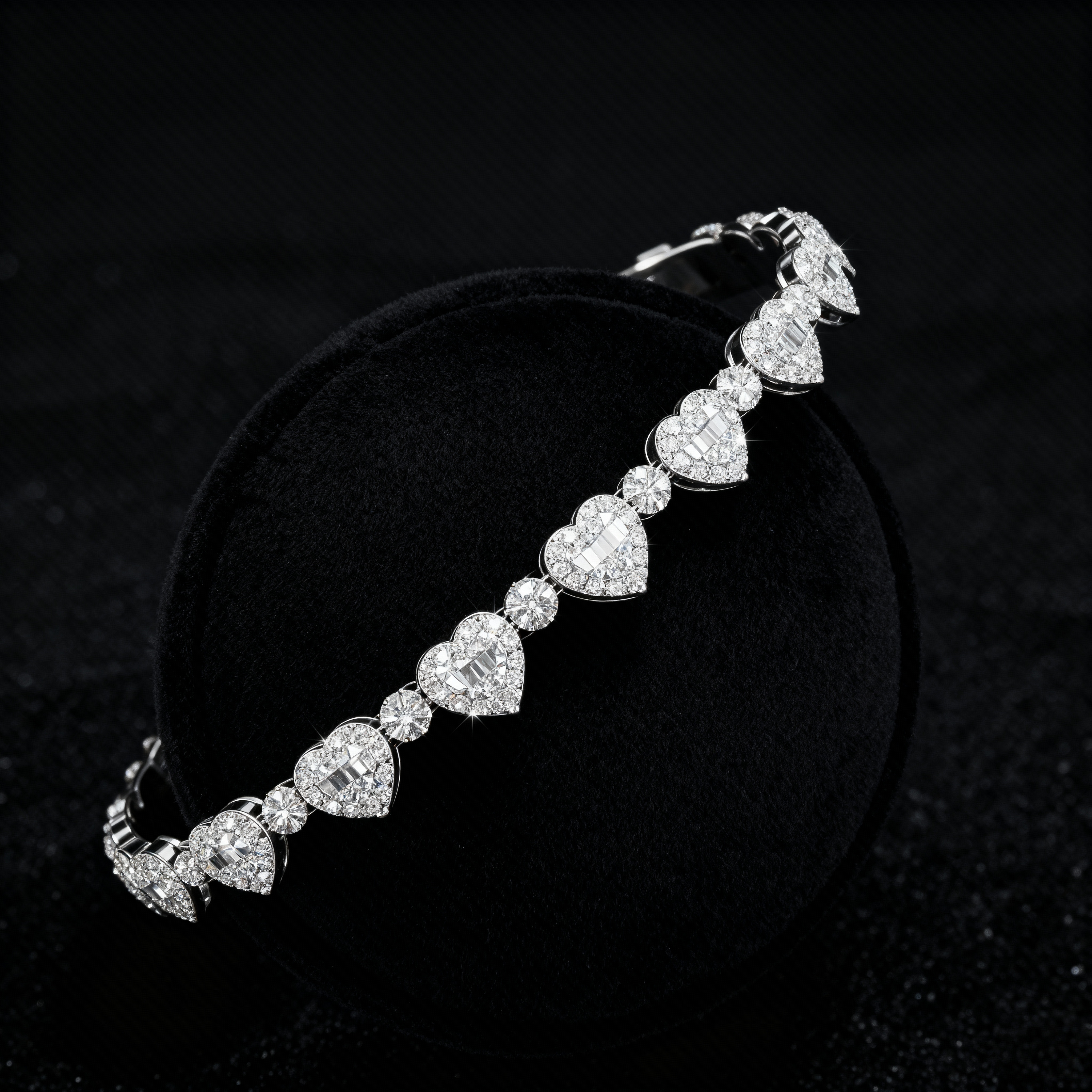 Heart Flower Women Bracelets